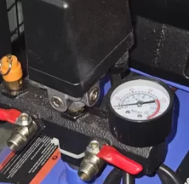 Global Power Air Compressor Top View Global Power Air Compressor Top View